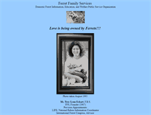 Tablet Screenshot of ferretfamilyservices.org